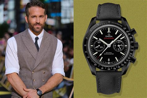 celebrities wearing omega watches